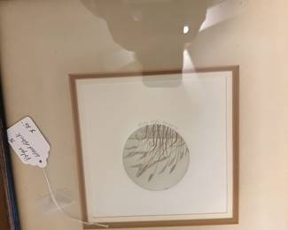 Vintage woodblock by Volpe