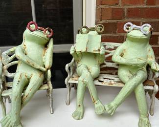 So these fabulous little critters are from the 50’s and are cast iron and very heavy