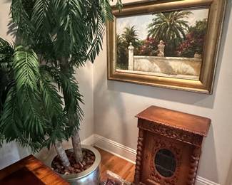 Antique what not cabinet 