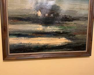 MCM match to the other painting dates 1977 and signed 