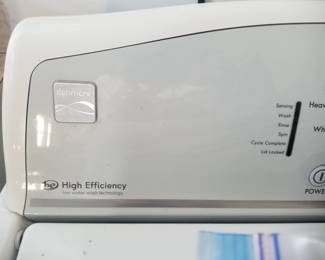 Kenmore high efficiency washing machine