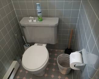 Old school commode - big flush!