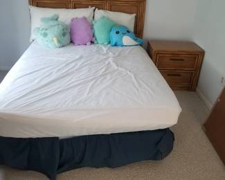 Double bed; nightstand