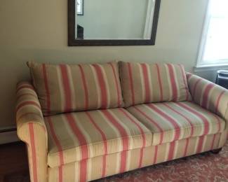 Couch; mirror
