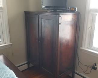 Vintage armoire; TV