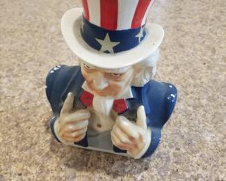 Uncle Sam ceramic bank