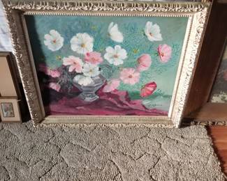 Original floral painting