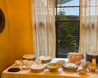 Quimper France, & Floral China Set