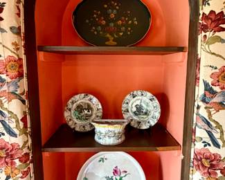 Floral Plates & Trays