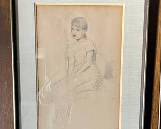 Drawing of Girl