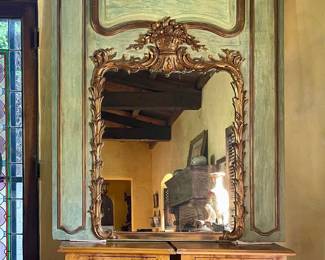 Spectacular Trumeau Mirror