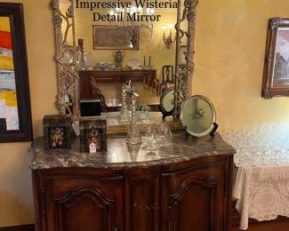 Wisteria Detailed Mirror