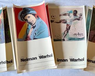Neiman / Warhol Posters