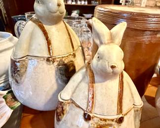Grab these Charming Cookie Jars before they Hop Away!