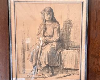 Girl w/Broom