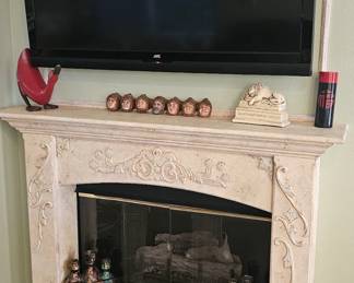 Mantle attached..not for sale