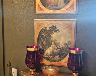 Italian decorative plaques 