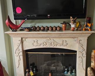 Mantle attached..not for sale