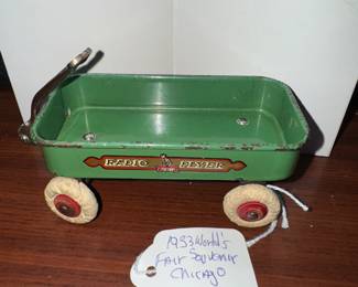 1933 WORLDS FAIR CHICAGO RADIO FLYER