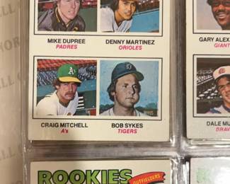 Includes Hall of Fame rookie cards!