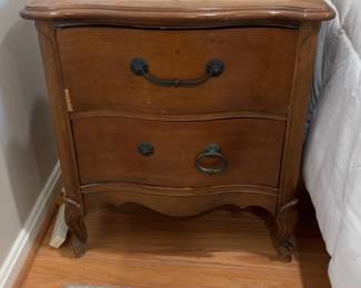 Nightstand with Marble Top