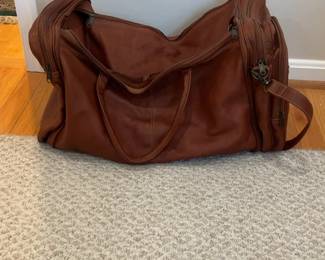 Leather Duffel Bag