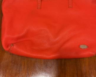 Fendi Selleria Orange Tote Bag