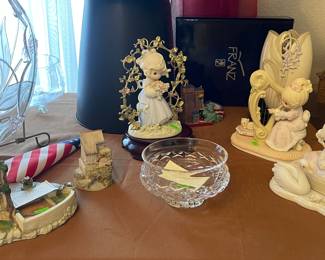 PRECIOUS MOMENTS, WATERFORD DISH