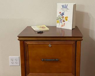 WOOD FILE CABINET