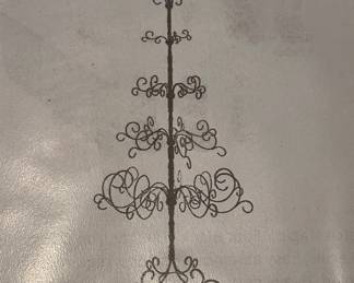 7 FT TALL WROUGHT IRON ORNAMENT TREE-HAVE 2