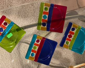 ART GLASS COASTERS