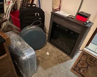 Luggage, Electric Fireplace