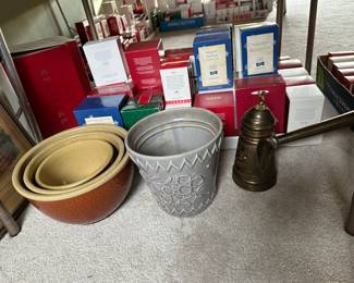 Nested Bowls, McCoy Planter