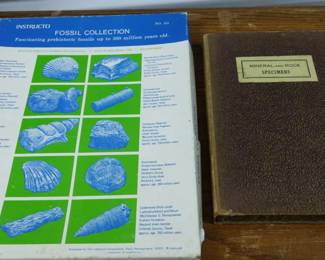 Antique Fossil Collection and Antique Mineral and Rock Specimens