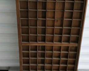 Vintage Letter Press Drawers