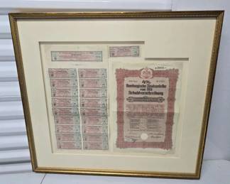 Antique German Stocks