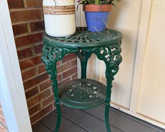 Iron plant stand 
