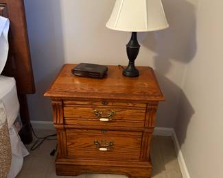 Oak nightstand 