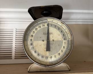 Vintage scale 