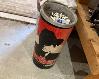Marlboro standing ashtray 