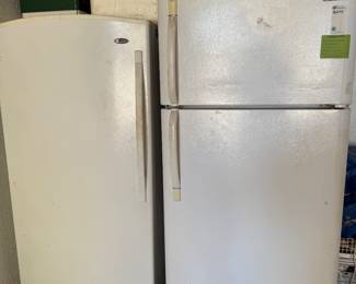 Stand up freezer & refrigerator/freezer