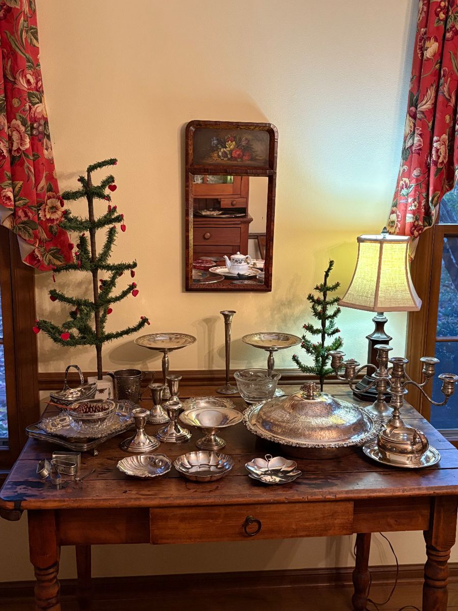 Sterling Silver and Feather Trees