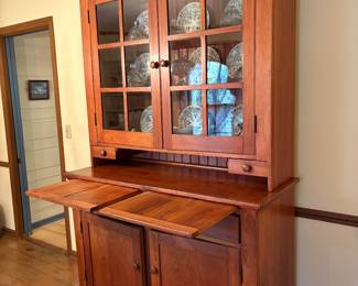 Antique Stepback Cupboard