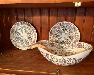 T. R. Boote  England Plates and Tureen