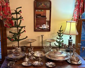 Sterling Silver and Feather Trees