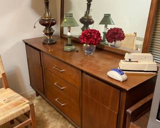 MCM dresser & mirror