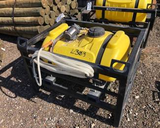 LMC 40 GALLON MOUNTED SPRAYER W WAND