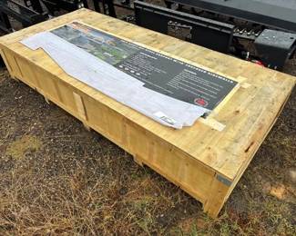 20x20 All Steel Carport with 10 Enclosed Sidewalls