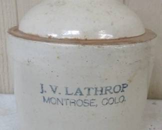 J.V. Lathrop Jug - Montrose, Colorado