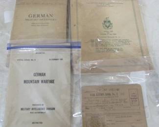 WWII Military Books